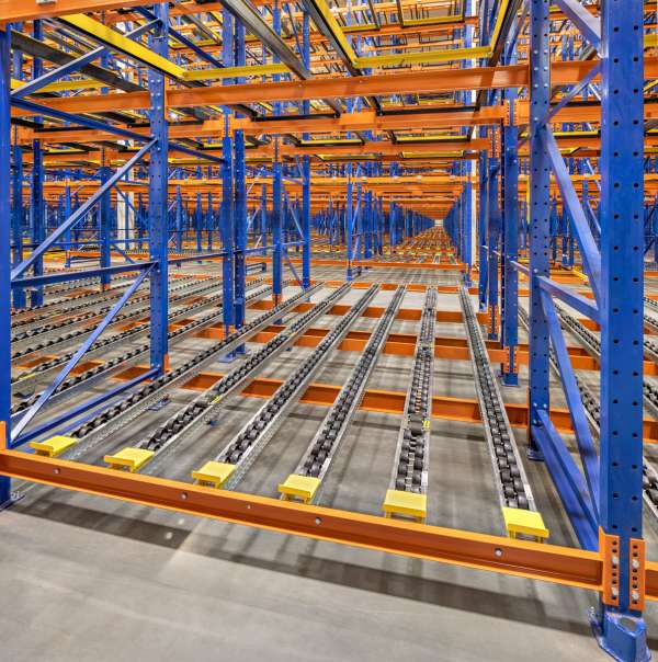 Pallet Flow Rack - Industrial Warehouse Racking in Richardson